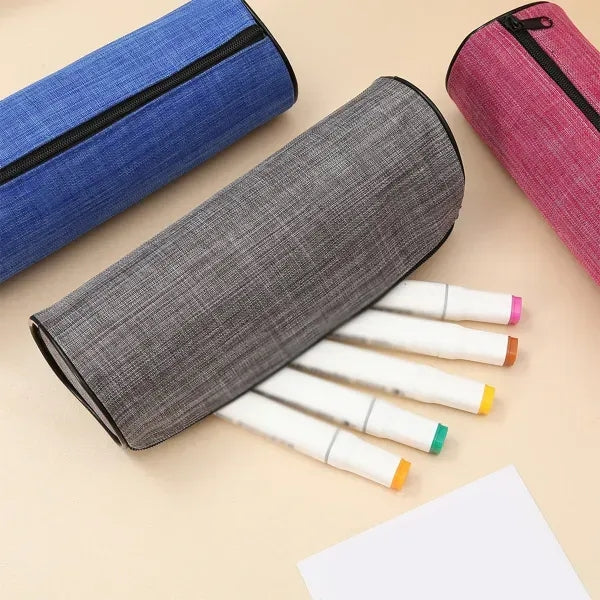 Round Pencil Case Bag