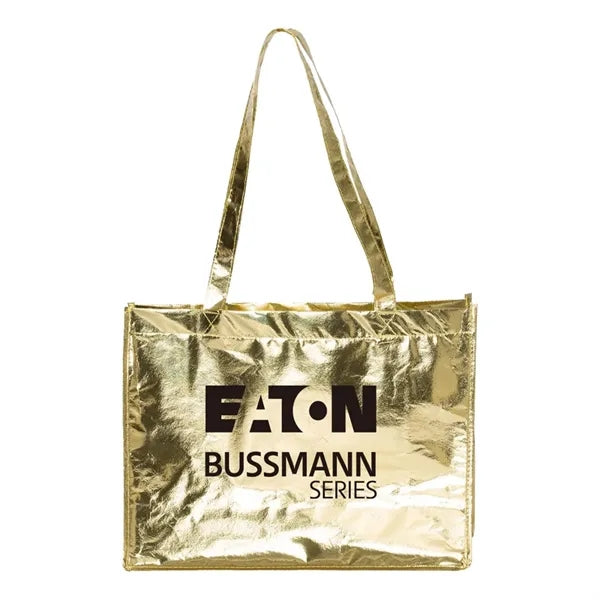 Luxe Metallic Tote