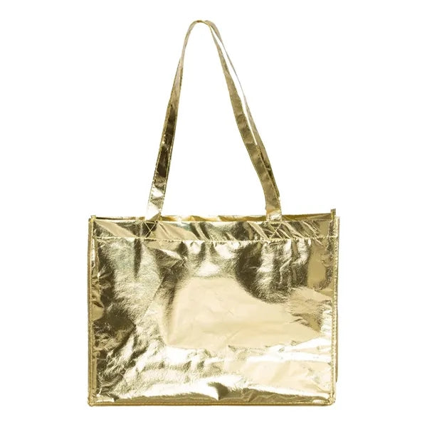 Luxe Metallic Tote
