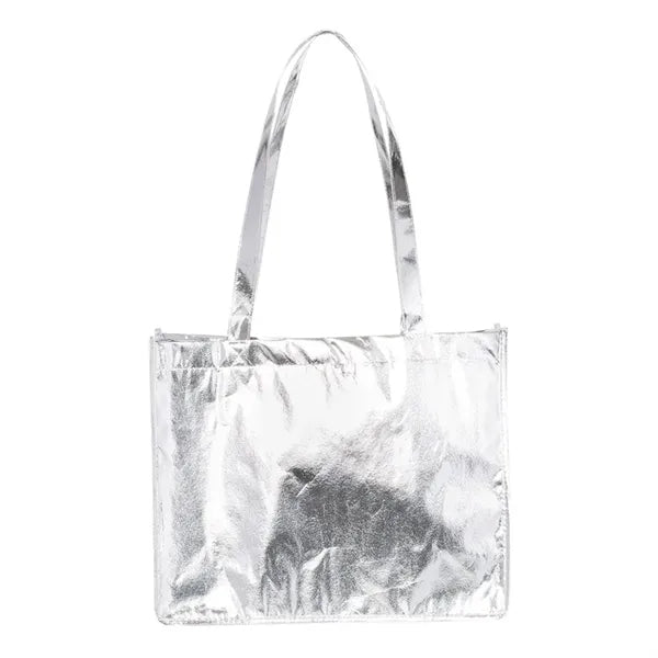 Luxe Metallic Tote