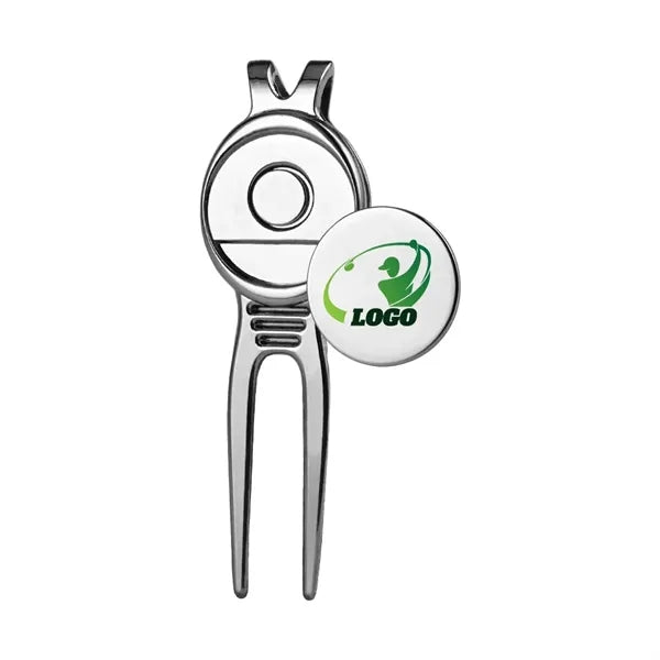 Divot Tool with Custom Logo Ball Marker