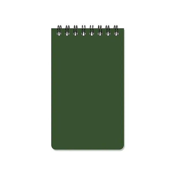 Weatherproof Top Spiral Memo Notebook