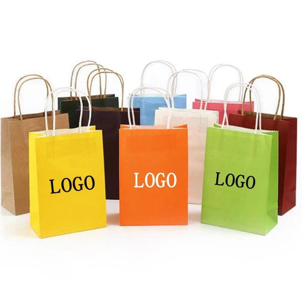 Kraft Paper Shopping Bags