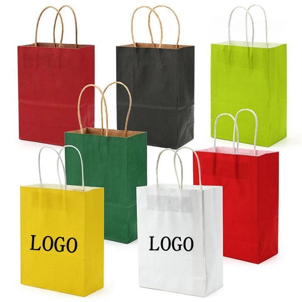 Kraft Paper Shopping Bags