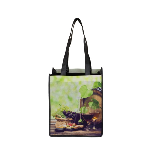 8" x 10" x 4" - SAWGRASS Full Color Import Tote Bag