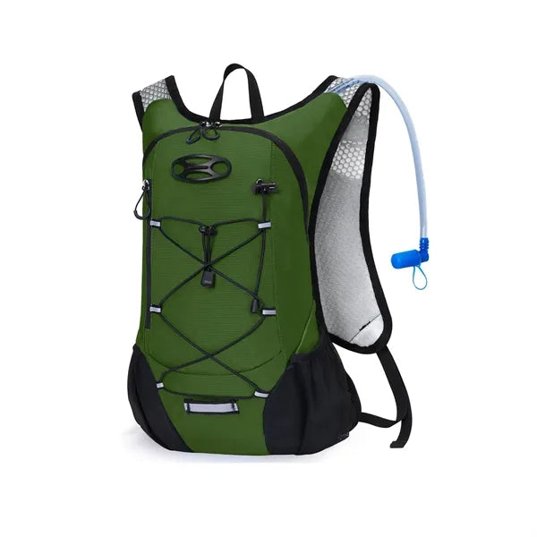 Foldable Hiking Backpack With Hydration Bag