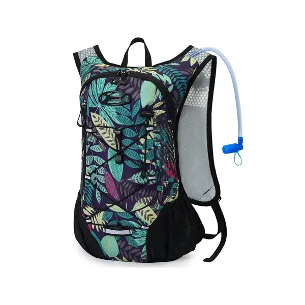 Foldable Hiking Backpack With Hydration Bag