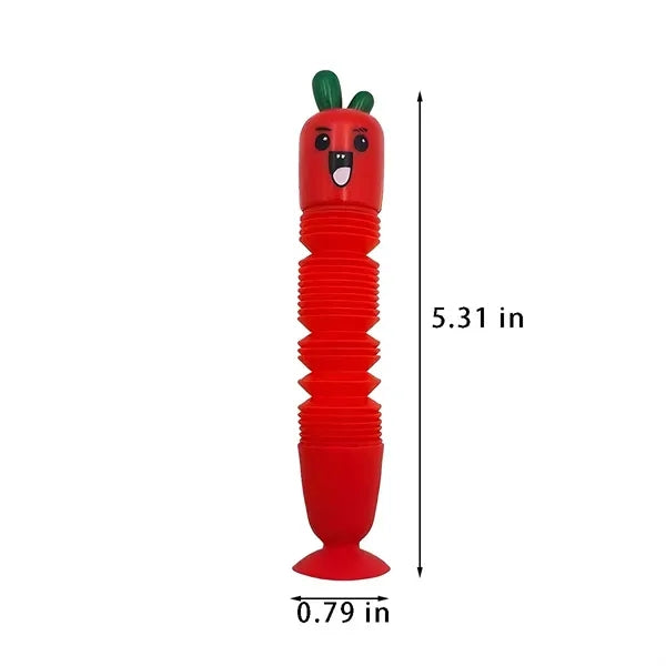 Students suction spring retractable novelty ballpoint pen