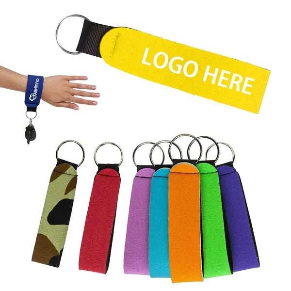 Neoprene Wrist Key Chain