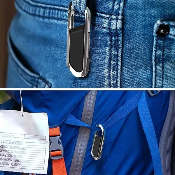 Laptop portable keychain USB flash drive with carabiner
