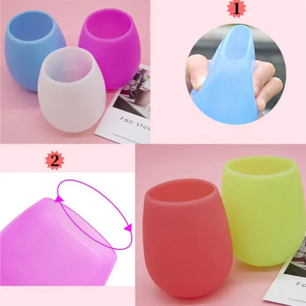 12-oz Lightweight Heat Resistant Unbreakable Silicone Cup