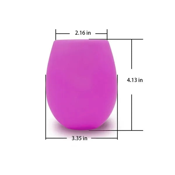 12-oz Lightweight Heat Resistant Unbreakable Silicone Cup