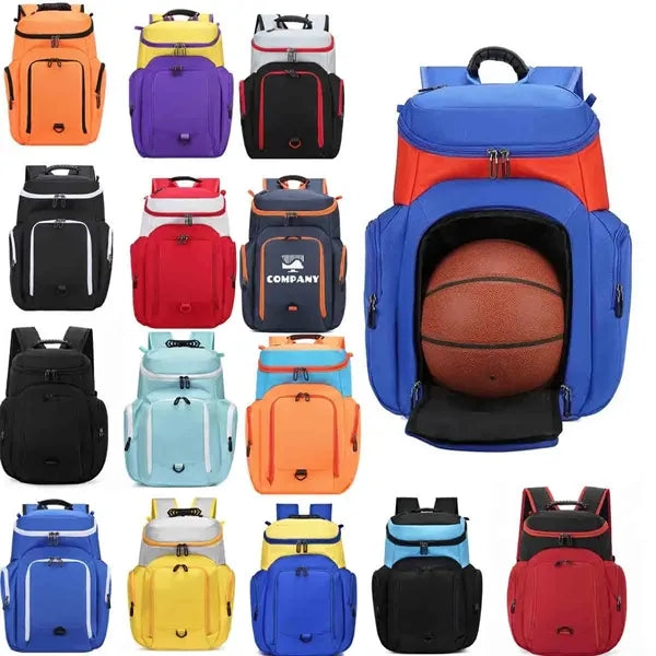 Large Backpack with Ball Holder