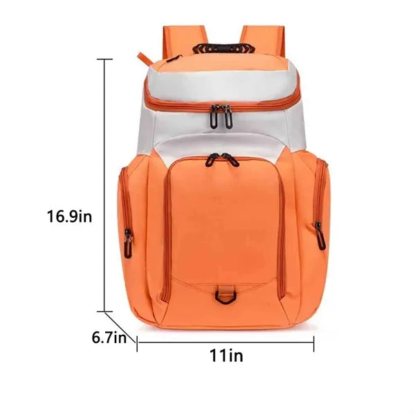 Large Backpack with Ball Holder
