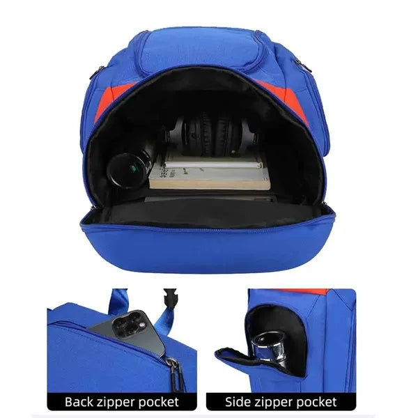 Large Backpack with Ball Holder