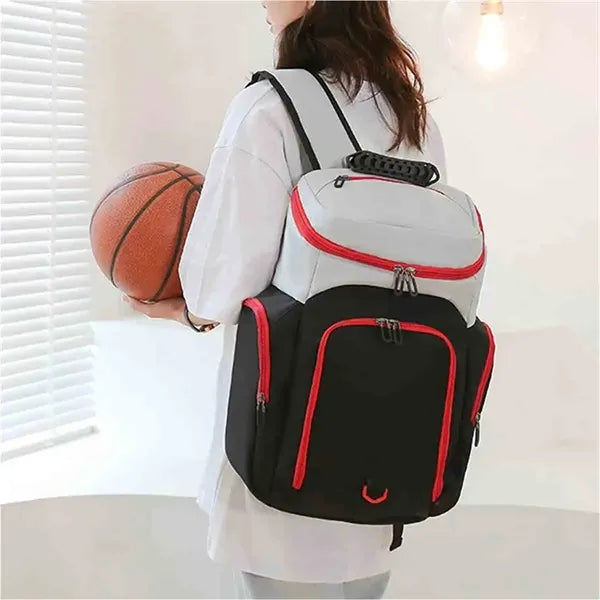 Large Backpack with Ball Holder
