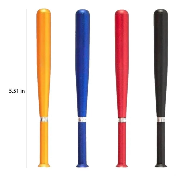 Baseball Bat Smudge-Proof Large Ink Capacity Ballpoint Pen