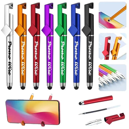 3-in-1 Lightweight Stylus Ballpoint Pen As Phone Stand