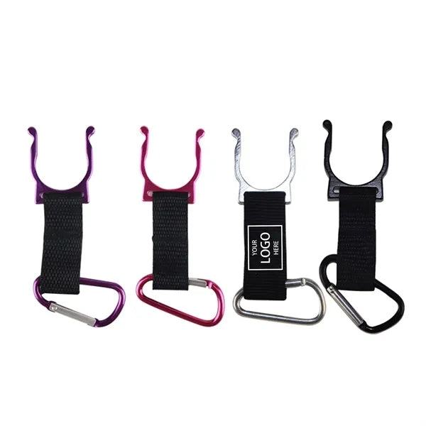 Water Bottle Buckle Hook Holder With Carabiner