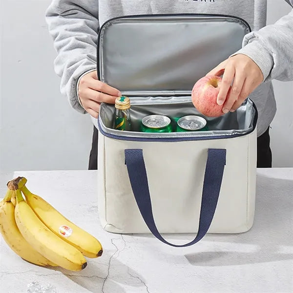 Foldable Lightweight Spacious Insulated Zipper Lunch Tote