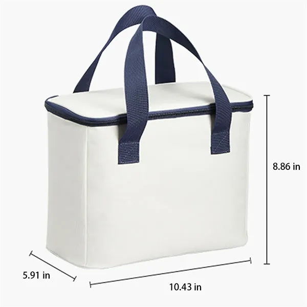 Foldable Lightweight Spacious Insulated Zipper Lunch Tote