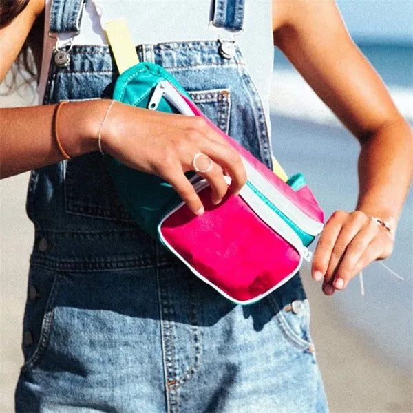 Water-Resistant Multi-Pocket Insulated Fanny Pack Cooler
