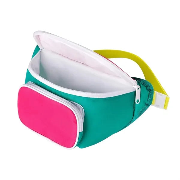 Water-Resistant Multi-Pocket Insulated Fanny Pack Cooler