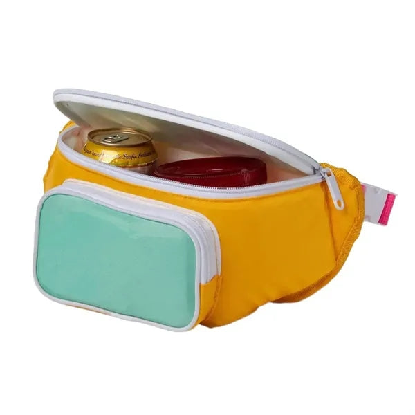 Water-Resistant Multi-Pocket Insulated Fanny Pack Cooler
