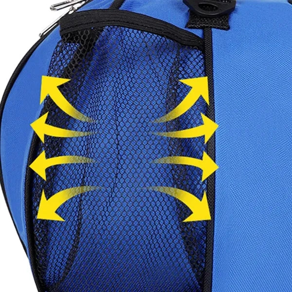 Durable Spacious Youth Basketball Bag with Adjustable Straps