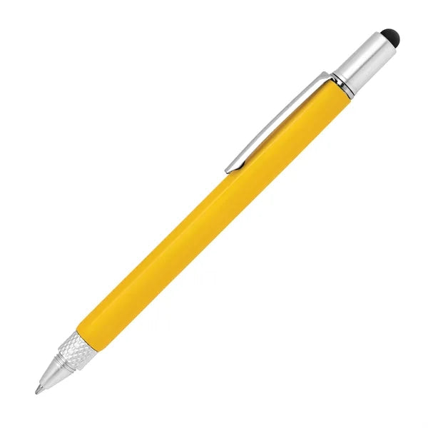 Stylus-233L Ballpoint & Ruler & Screwdriver & Level Tool