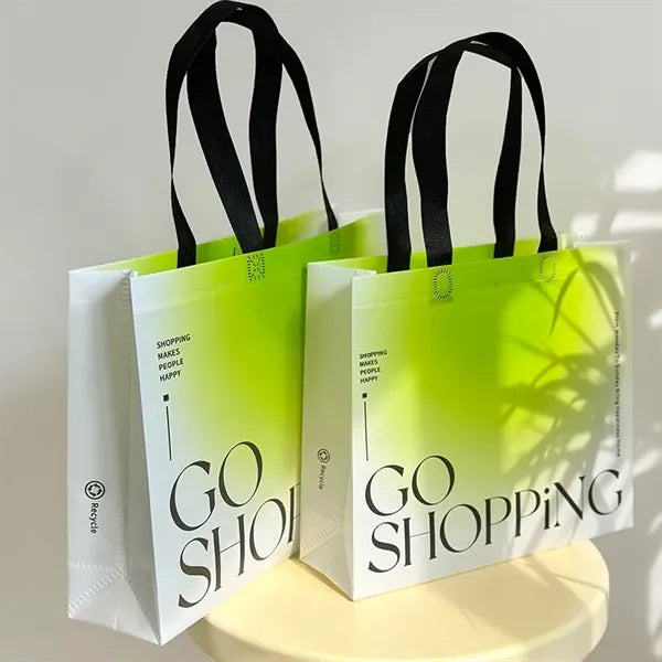 Environmentally friendly non-woven gift bags