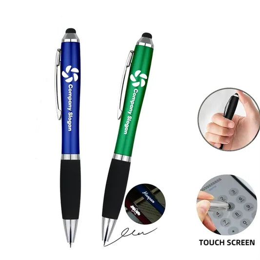 Stylus Engraving Ballpoint Pen with LED Light