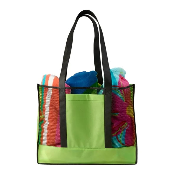 Non-Woven Mesh Beach Tote