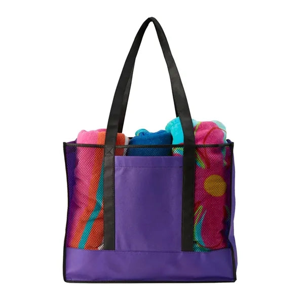 Non-Woven Mesh Beach Tote