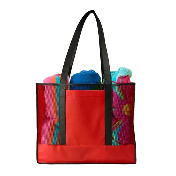Non-Woven Mesh Beach Tote