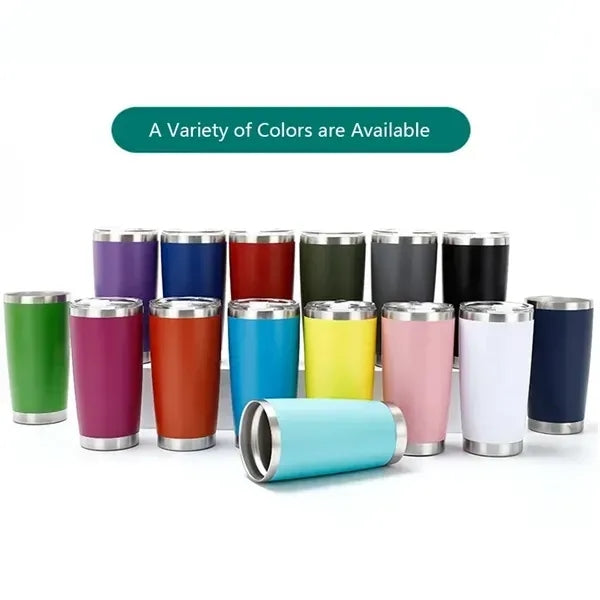 20oz Insulated Tumbler Coffee Travel Mug With Lid