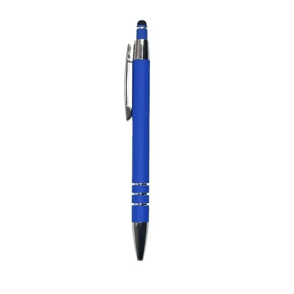 2-in-1 Retractable Ballpoint Pen with Stylus tip