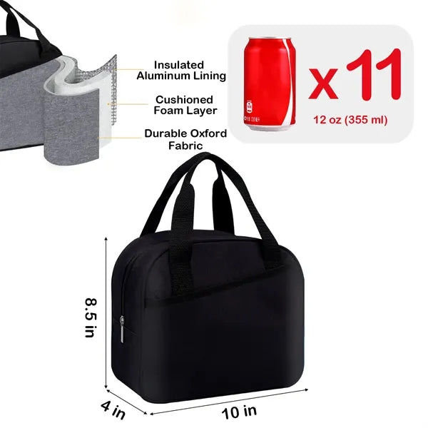 11 Can Soft Insulated Cooler Bag Unisex Colorblock