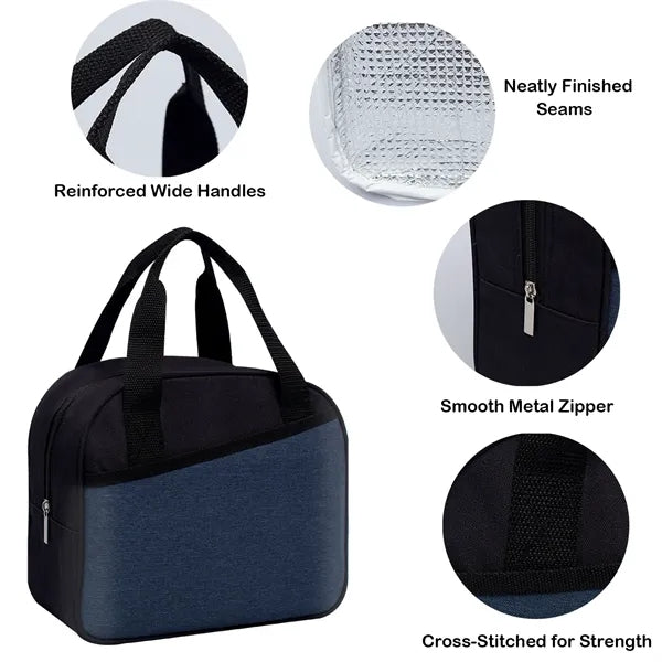 11 Can Soft Insulated Cooler Bag Unisex Colorblock