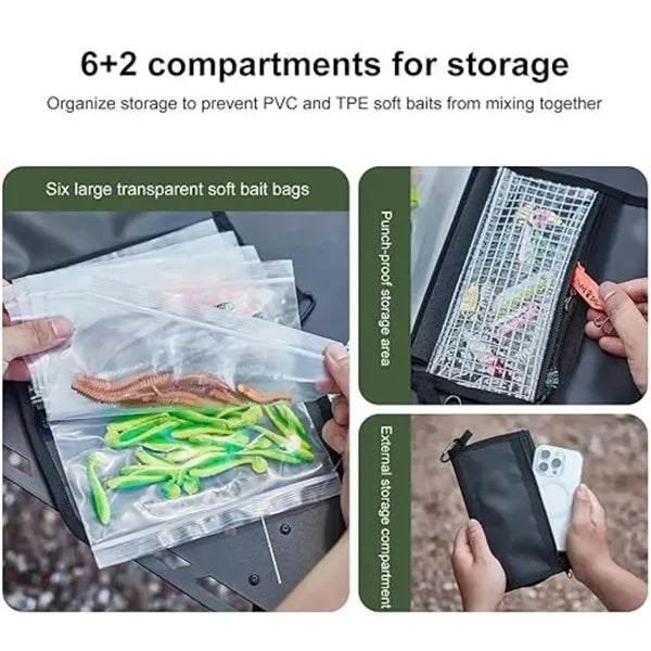 Fishing Tackle Binder Bag