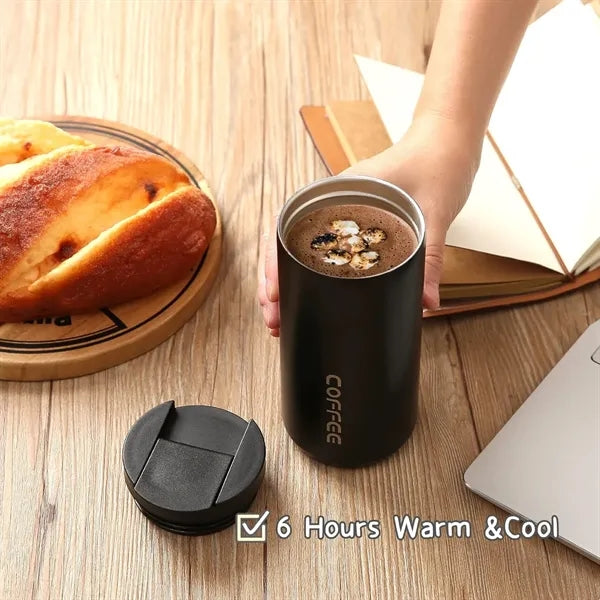 17oz Stainless Steel Insulated Travel Coffee Mug With Lid