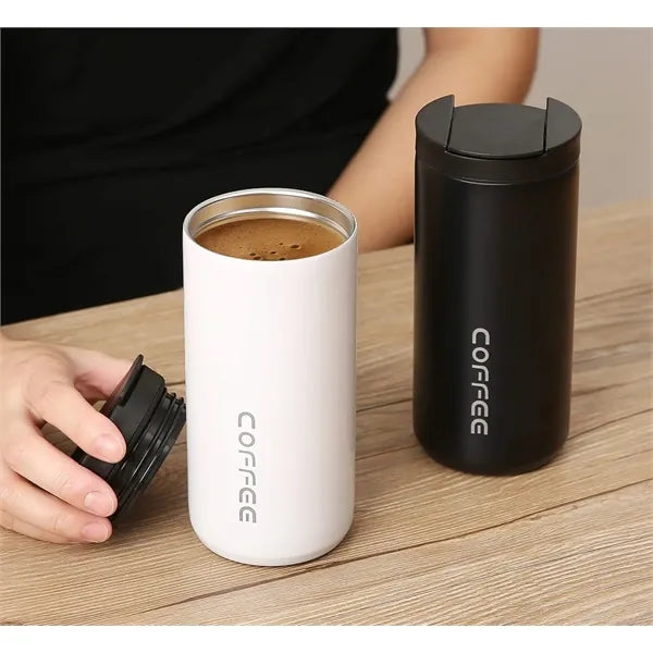 17oz Stainless Steel Insulated Travel Coffee Mug With Lid