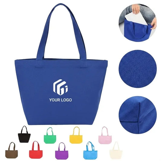 Colorful Portable Practical Customizable Canvas Tote Bag