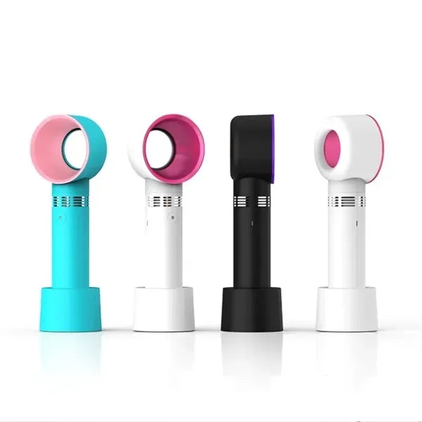 USB Rechargeable Bladeless Mini Fan Air Conditioning Blower