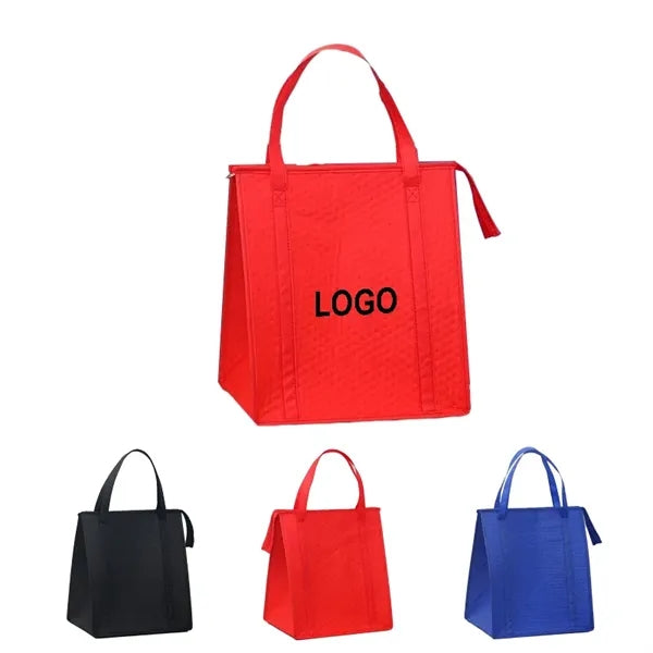 Non Woven Insulated Tote Bag with Thermal Cotton Lining