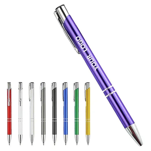 1.0 mm Metal Ballpoint Pens Black Ink