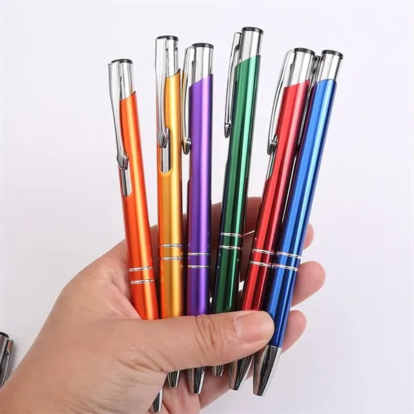 1.0 mm Metal Ballpoint Pens Black Ink