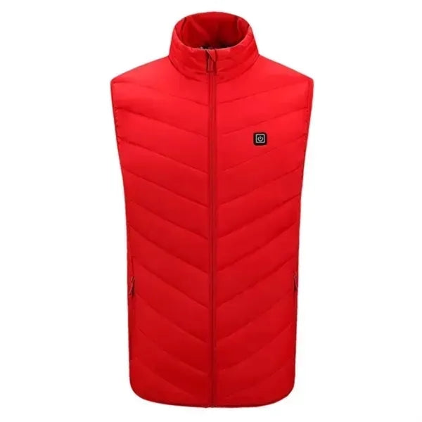 9 Heating Zones Outdoor Men Jacket Rechargeable Heater Vest