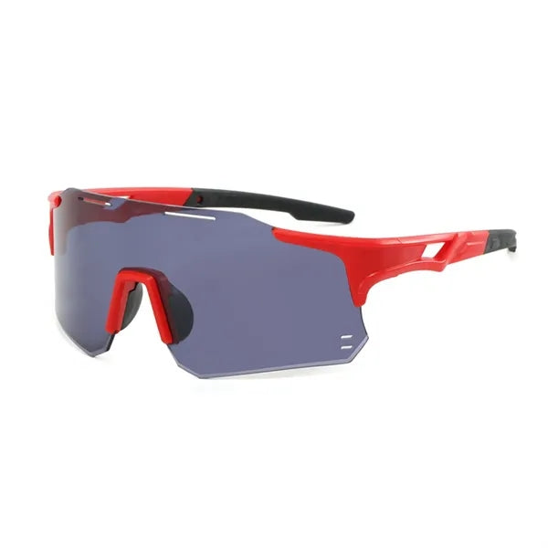Wide Lens Anti-Slip Lightweight UV400 Sports Sunglasses