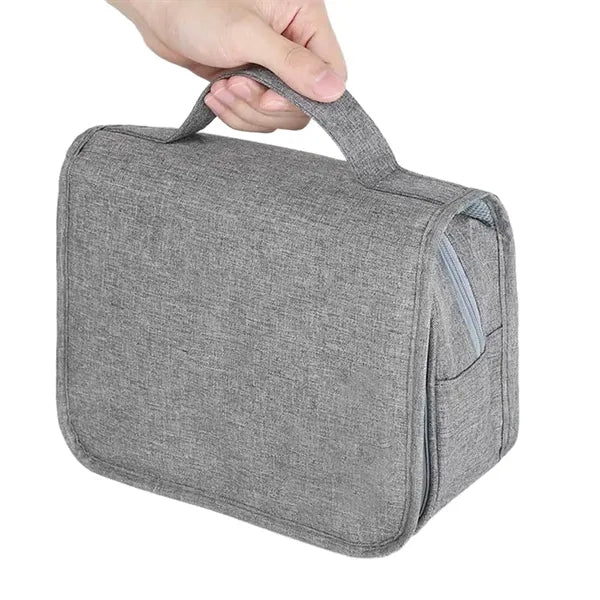 Foldable Waterproof Hanging Toiletry Bag with Hook